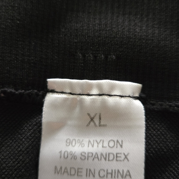 CRVS Women's Black Mesh Leggings - Picture 9 of 11